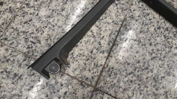 MOLDURA COLUNA PORTA T. D. RANGE ROVER EVOQUE 2013 A 2015