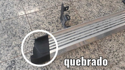 ESTRIBO PLATAFORMA LATERAL ESQUERDO GM S10 2013 A 2015