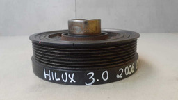 POLIA VIRABREQUIM TOYOTA HILUX 2.5  2006 DIESEL