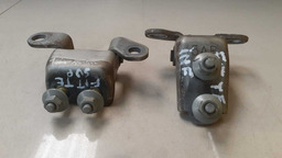 PAR DOBRADIÇAS TRASEIRA ESQUERDA HONDA FIT 2004 2005