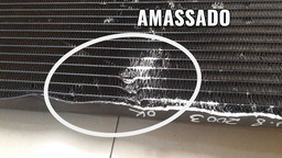 CONDENSADOR AR CONDICIONADO AUDI A3 1.8 2003 COM DETALHE