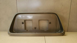 MOLDURA PLACA TRASEIRA HONDA CIVIC 1999 2000