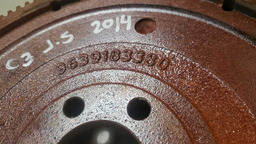 CREMALHEIRA VOLANTE MOTOR CITROËN C3 1.5 2014 2015 121 DENTE