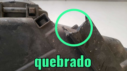 FAROL ESQUERDO PEUGEOT 406 1997 1998 COM DETALHE