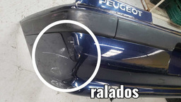 PARACHOQUE TRASEIRO PEUGEOT 406 1997 1998 COM DETALHE