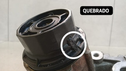 SUPORTE FILTRO ÓLEO TOYOTA COROLLA 1.8 2012 2013 (2)