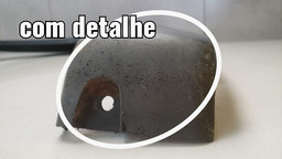 MOLDURA RODA DIANTEIRA ESQUERDA MONTANA 2003 A 2010 93376289