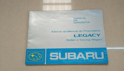 MANUAL PROPRIETÁRIO SUBARU LEGACY 1997