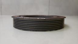 POLIA VIRABREQUIM CITROEN C3 1.5 2014 2015 (5) COM DETALHE