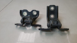 PAR DOBRADIÇAS PORTA DIANTEIRA ESQUERDA HB20 2012 A 2018