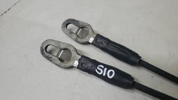 PAR CABO DE AÇO TAMPA TRASEIRA GM S10 2013 A 2016