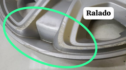 CALOTA DE RODA ARO 16 FIAT TORO 2015 A 2021 100217456  CINZA