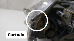 FAROL LADO ESQUERDO BMW 328I 2013 A 2016 COM DETALHE
