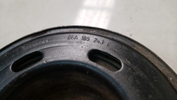 POLIA VIRABREQUIM AUDI A3 1.8 1999 A 2006 06A105243E