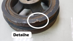 POLIA DUPLA VIRABREQUIM MITSUBISHI PAJERO TR4 2003-2015 (2)