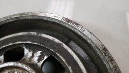 POLIA DUPLA VIRABREQUIM IVECO DAILY 3.0 1999 A 2013