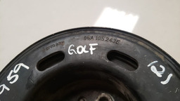 POLIA VIRABREQUIM VW GOLF 2.0 2008 A 2013 06A105243E (2)