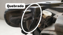 FAROL ESQUERDO BMW 328I 2012 A 2016 COM DETALHE