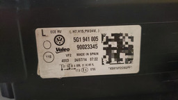 FAROL ESQUERDO VW GOLF TSI 2014 A 2019 COM DETALHE