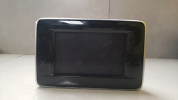 Tela Multimídia Mercedes B200 2012 A 2018 Com Detalhe Preto
