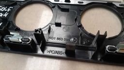 MOLDURA COMANDO AR CONDICIONADO VW GOLF TSI 2014