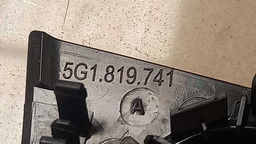 MOLDURA PAINEL DIFUSOR AR ESQUERDO VW GOLF TSI 2013 2014