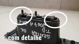 MOLDURA BOTÃO TRASEIRA DIREITA NISSAN SENTRA 2007 A 2012 