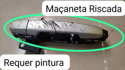 MAÇANETA EXTERNA T E TOYOTA COROLLA 2003 A 2008 COM DETALHE