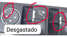 COMANDO VIDRO DIANTE ESQUER MERCEDES GLA A 200 1.6 2015 2016