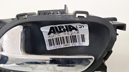 MAÇANETA INTERNA PORTA TRASEIRO ESQUERDO CITROEN C3 2012 (2) PRATA