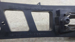 CAVALETE MAÇANETA EXTERNA T. E. FORD NEW FIESTA 2014 A 2019 PRATA