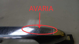 MAÇANETA EXTERNA CROMADA DIREITO HONDA CITY 2014 2015 2016 