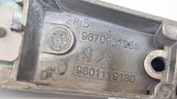 MAÇANETA EXTERNA TRASEIRA DIREITO PEUGEOT 208 2014 2015 CINZA