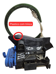 FECHADURA ELÉTRICA TRASEIRA DIREITA AUDI A3 2003 A 2006