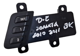 BOTÃO COMANDO BANCO DIANTEIRO E HYUNDAI SONATA 2011 A 2014 PRETO