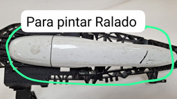 MAÇANETA TRASEIRO DIREITO FIAT TORO 2019 2020 TRASEIRA