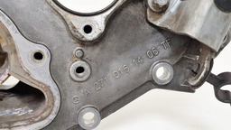 TAMPA FRONTAL CABEÇOTE MERCEDES C180 1.8 TURBO 2011 2012