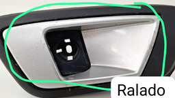 MAÇANETA ECOSPORT 2014 A 2018 INTERNA TRASEIRO ESQUERDO FORD TRASEIRA