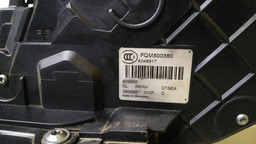 FECHADURA TRASEIRA DIREITA RANGE ROVER SPORT 2008 A 2010