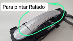 MAÇANETA PORTA TRASEIRO DIREITO VOLKSWAGEN JETTA 2012 2013 TRASEIRA