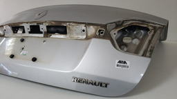 TAMPA TRASEIRA RENAULT FLUENCE 2011 A 2018 PRATEADO