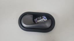 MAÇANETA INTERNA DIANTEIRA E RENAULT SANDERO 2007 A 2014 CINZA-ESCURO