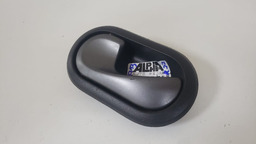 MAÇANETA INTERNA DIANTEIRA E RENAULT SANDERO 2007 A 2014 CINZA-ESCURO