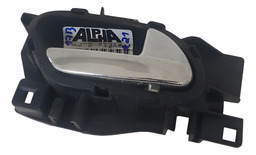 MAÇANETA INTERNA TRASEIRA DIREITA CITROEN AIRCROSS 2013 2016 PRATEADO