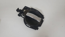 MAÇANETA INTERNA TRASEIRA ESQUERDA CITROEN C3 2003 A 2012 PRETO