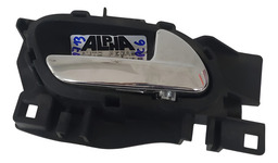 Maçaneta Interna Traseira Direita Citroen Aircross 2013 2016 Prateado