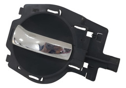 Maçaneta Interna Traseira Direita Citroen C3 2003 A 2012 Prateado