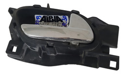 Maçaneta Interna Dianteira D Citroen C3 Picasso 2013 A 2016 Prateado