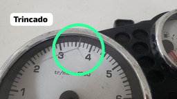 PAINEL INSTRUMENTOS PEUGEOT 207 2011 2012 COM DETALHE PRETO