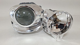 ESTRUTURA FAROL  CITROEN C4 PALLAS 2008 2009 2010 2011 PRATEADO